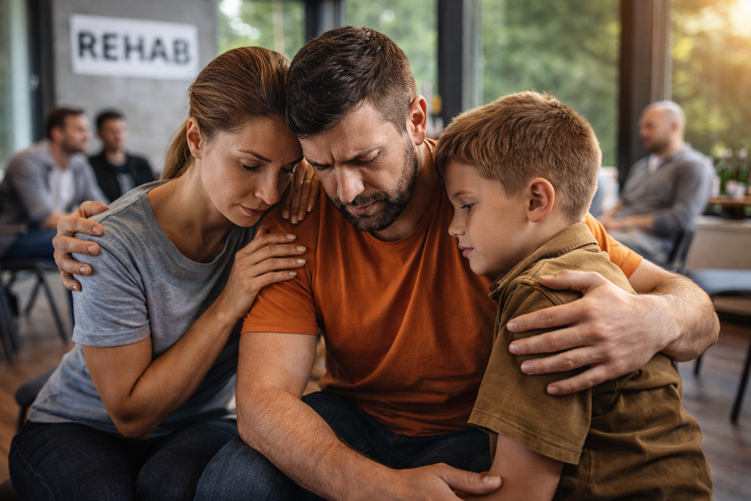 حمایت خانواده در کمپ ترک اعتیاد